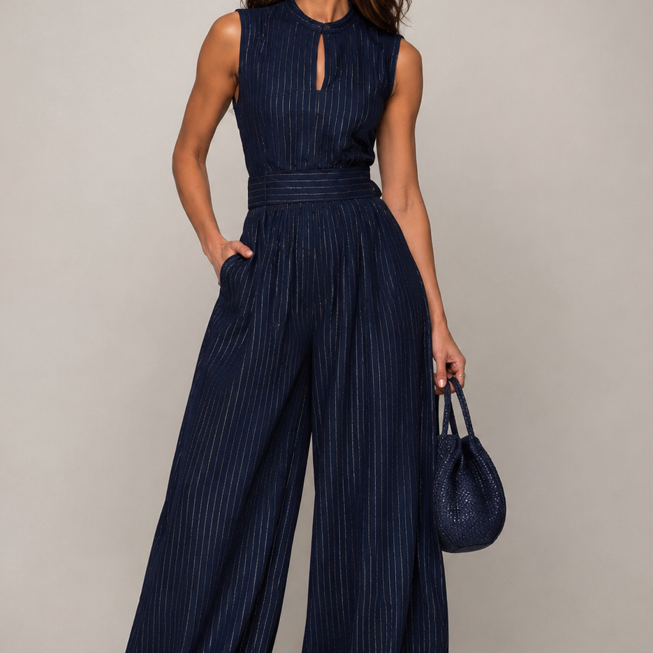 Women's Elegant Wide Leg Jumpsuit