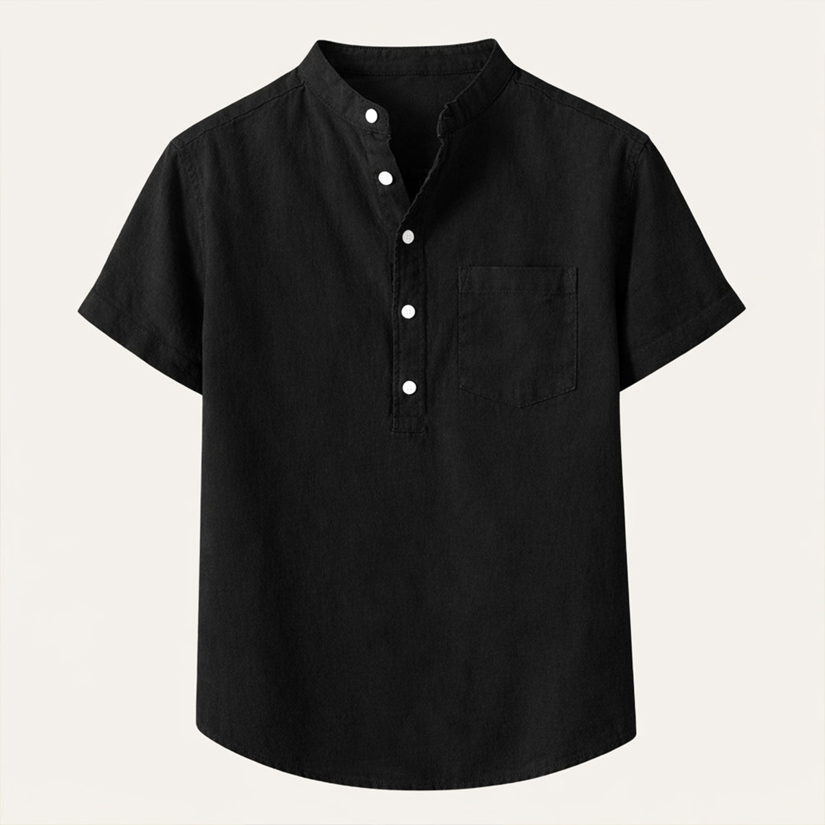 The Piccadilly Men’s Soft Summer Basic Shirt with Chest Pocket