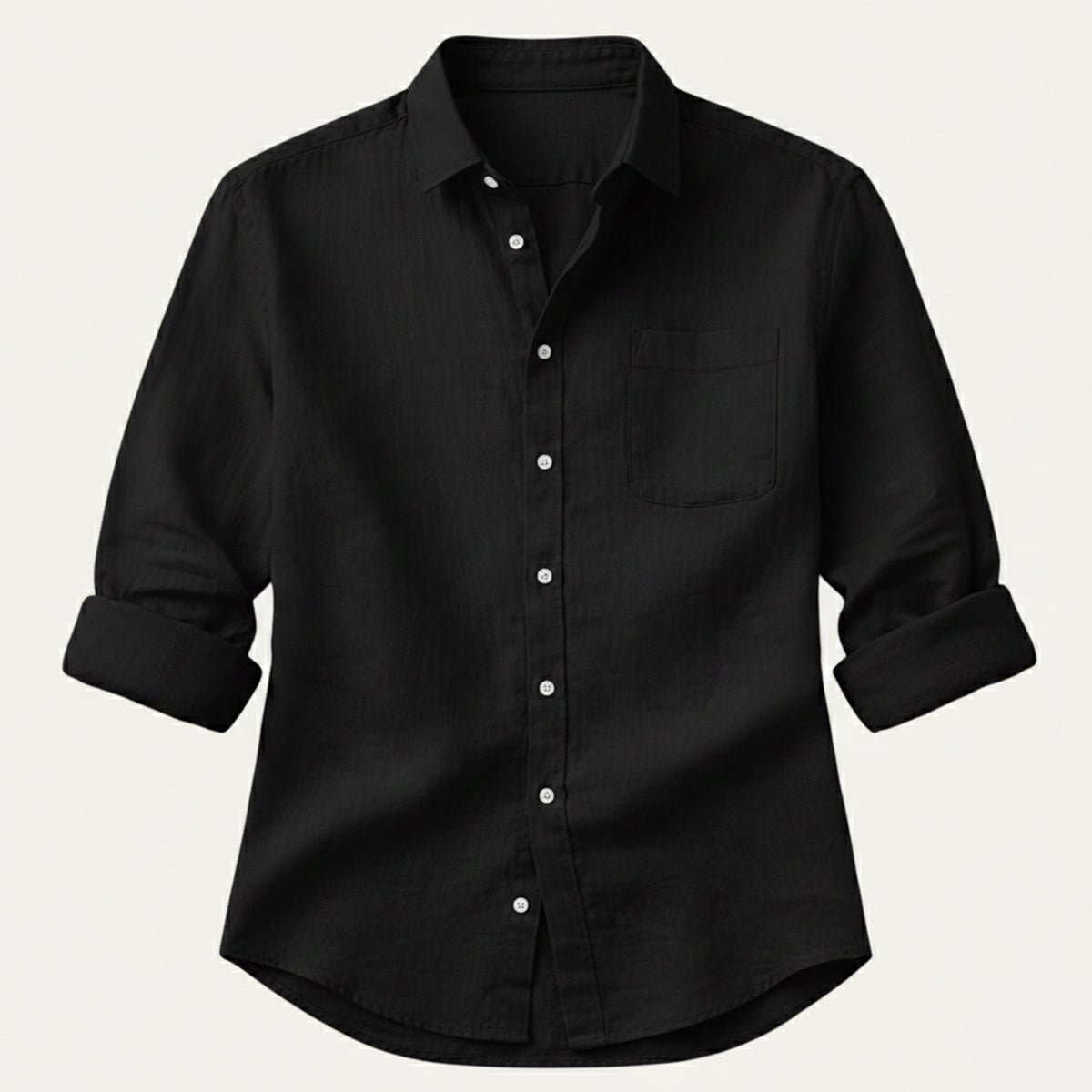 The Yorkshire Men’s Lightweight Cotton Linen Summer Shirt