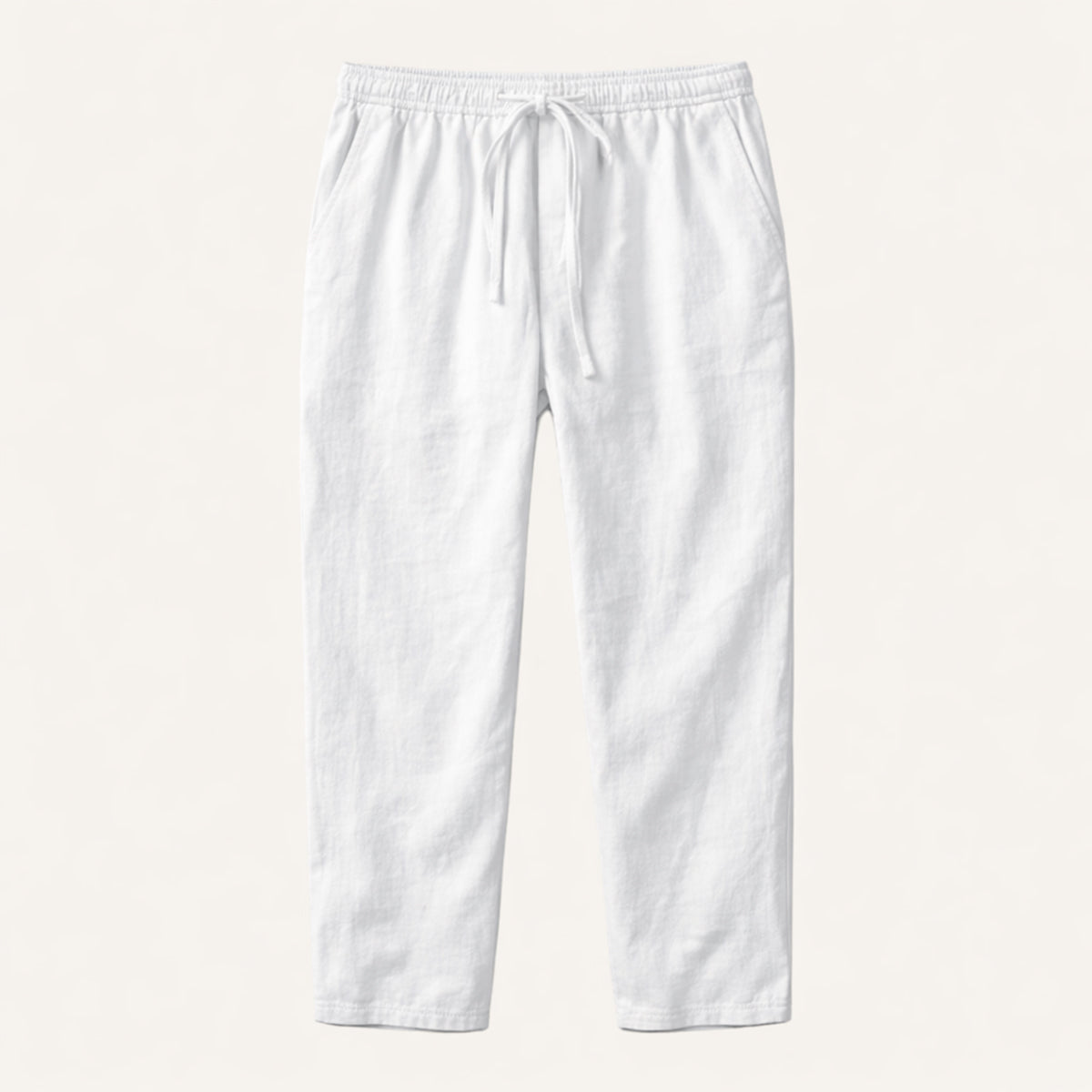 The Meadowgate Men’s Lightweight Breathable Drawstring Cotton Linen Pants