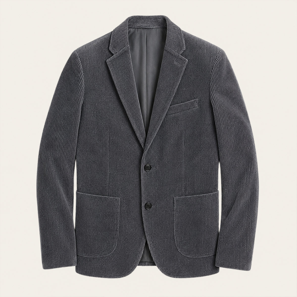 The Livorno Men’s Vintage Casual Slim Fit Corduroy Blazer Jacket