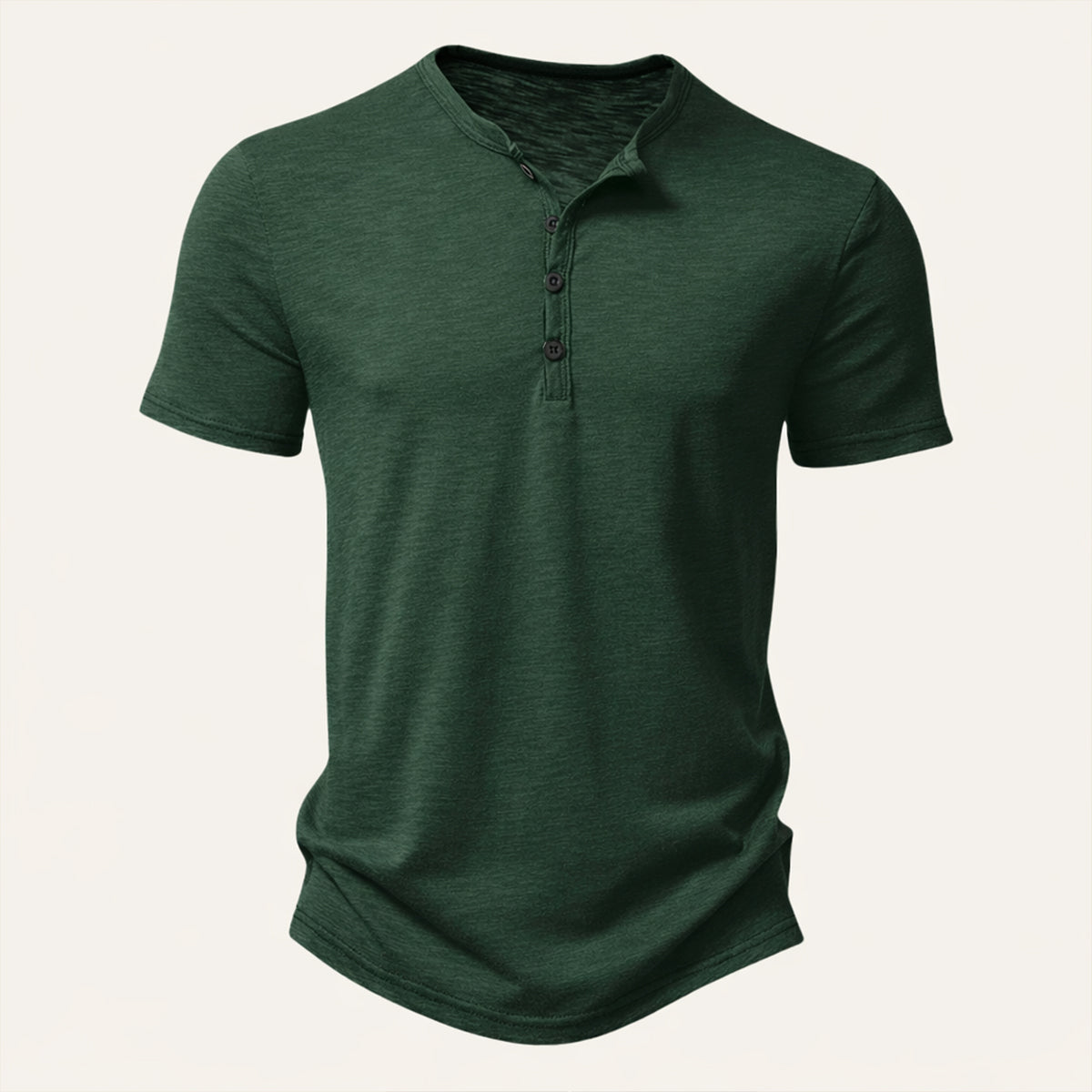 The Windsor Men’s Casual Henley Collar Summer T-Shirt