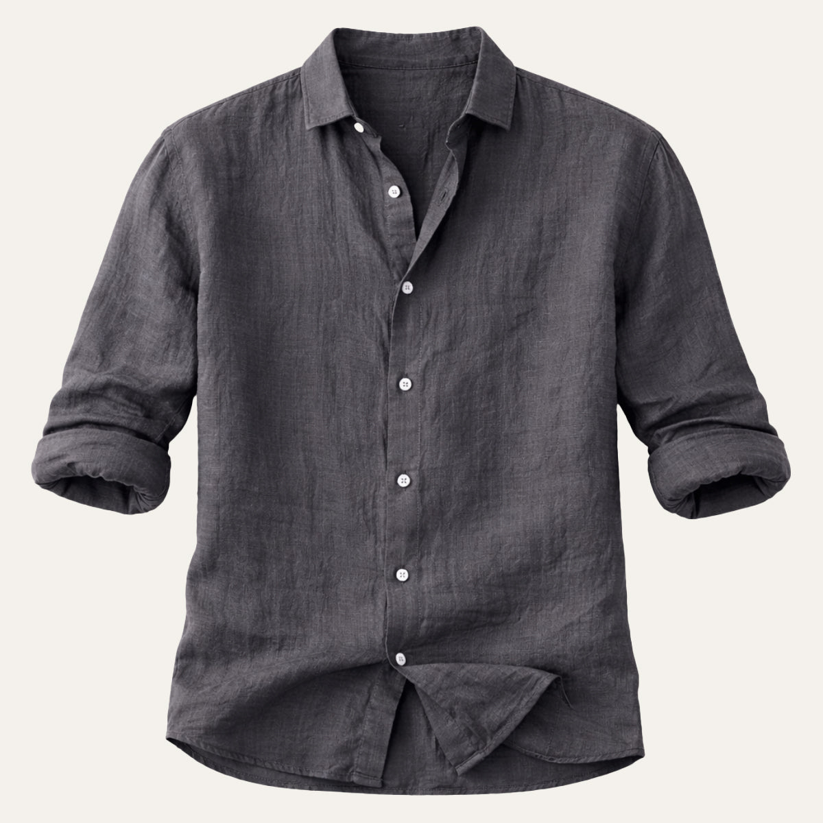 The Prague Men’s Classic Lightweight Button-Up Shirt