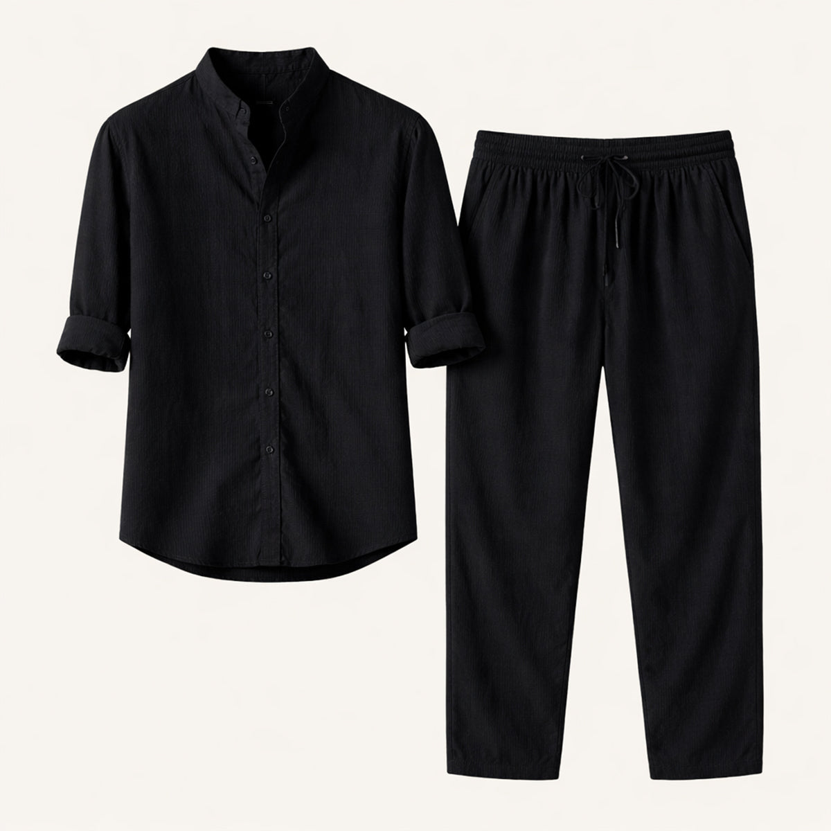 The Hampton Men’s Summer Lightweight Set – Shirt & Pants