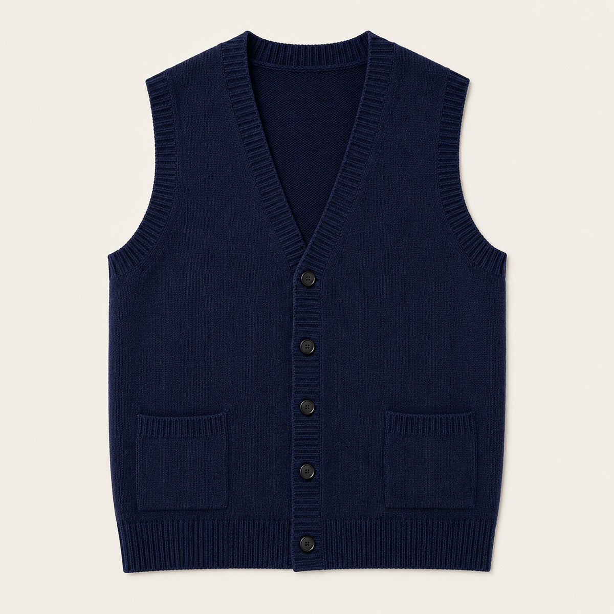 The Somerset Men’s Smart Casual Button Front Knit Vest