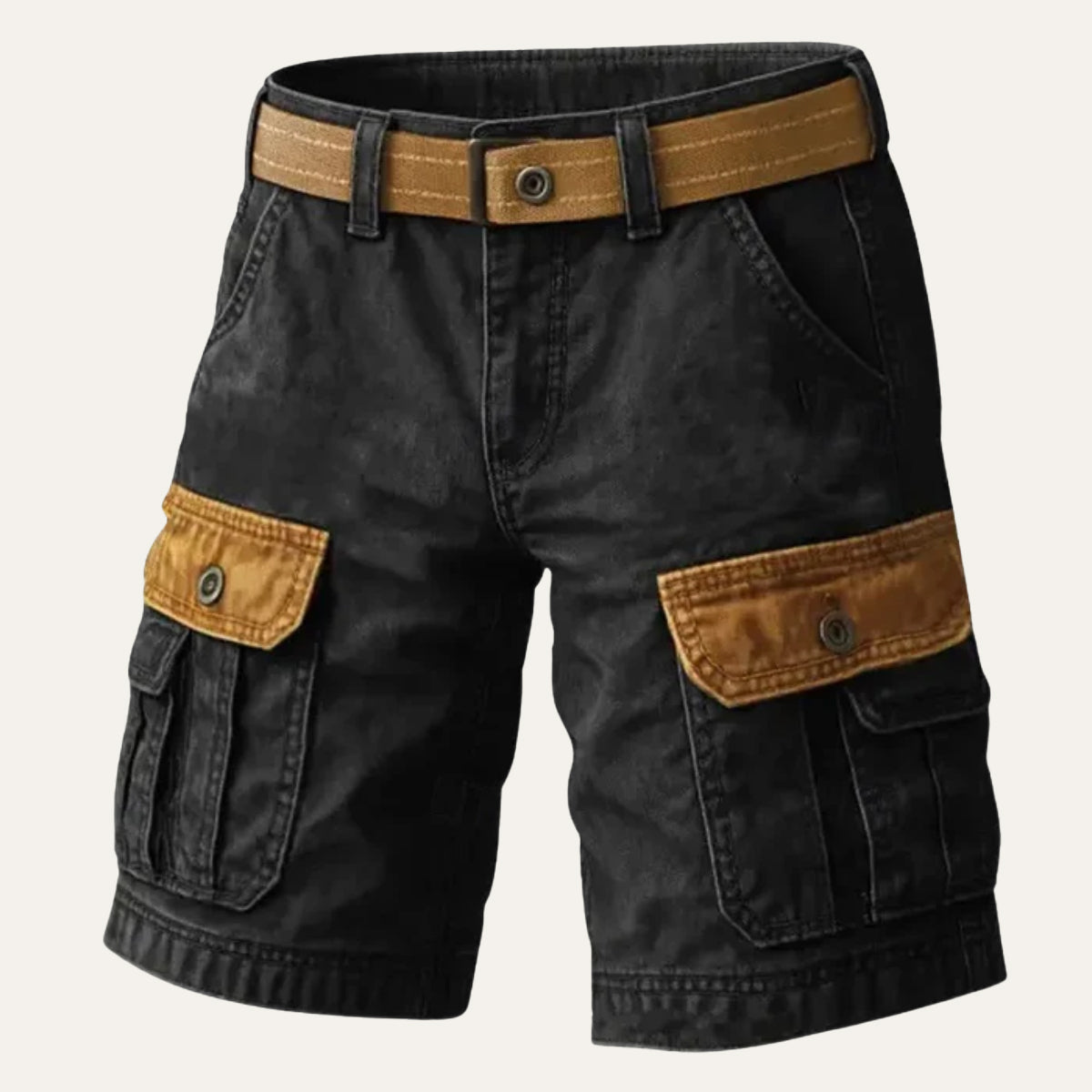 The Brixton Men’s Vintage Style Utility Cargo Shorts
