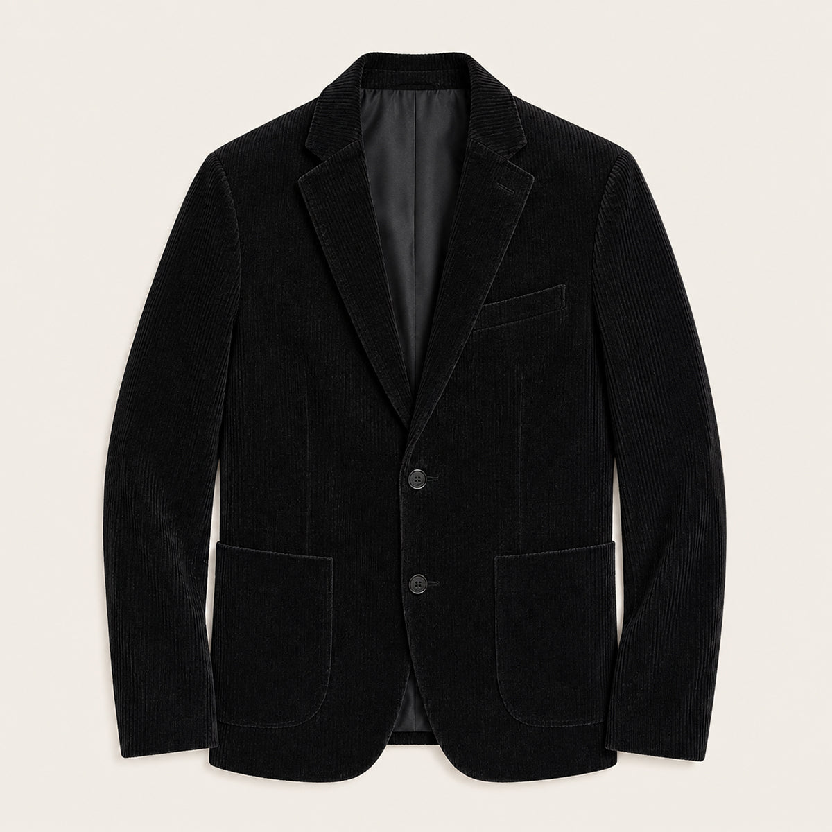 The Livorno Men’s Vintage Casual Slim Fit Corduroy Blazer Jacket