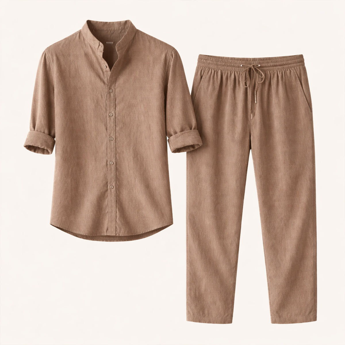 The Hampton Men’s Summer Lightweight Set – Shirt & Pants