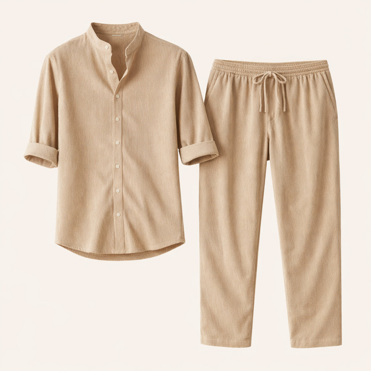 The Marble Arch Men’s Summer Casual Set – Shirt & Pants