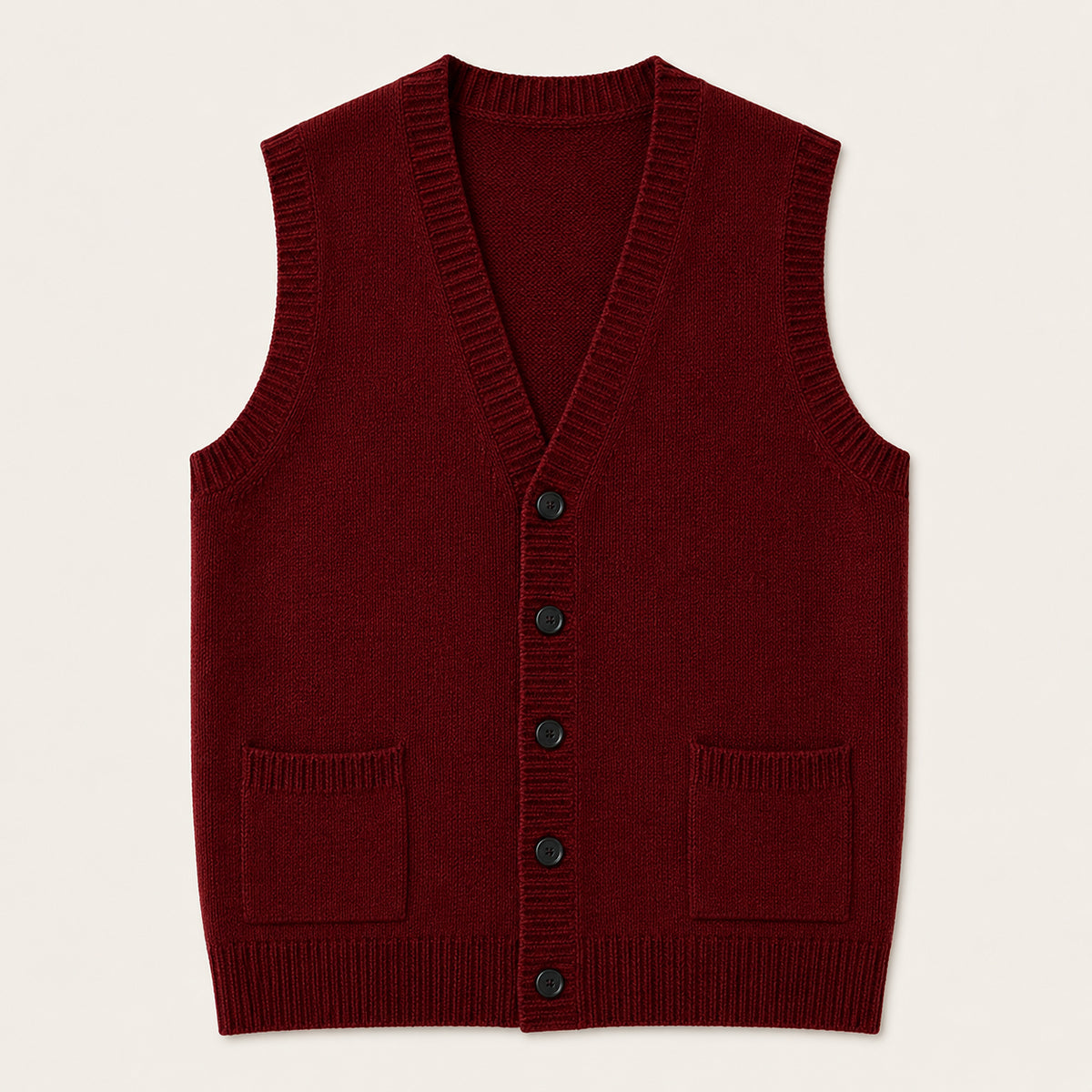 The Somerset Men’s Smart Casual Button Front Knit Vest