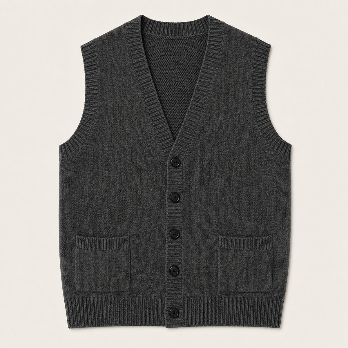 The Somerset Men’s Smart Casual Button Front Knit Vest