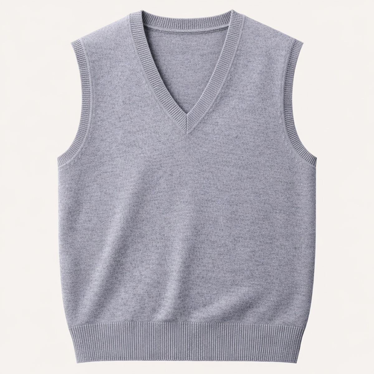 The Riverdale Men’s V Neck Sleeveless Knit Vest for Layered Look