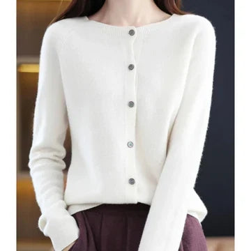 Women's Casual Button Front Cardigan