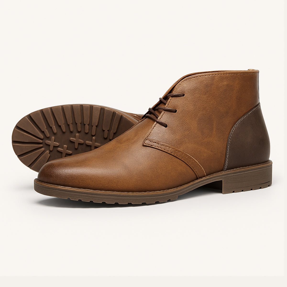 The Elderpine Men’s Elegant Vintage Smart Leather Boots