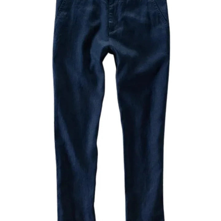 The Scottsdale Men's Relaxed Fit Linen Trousers