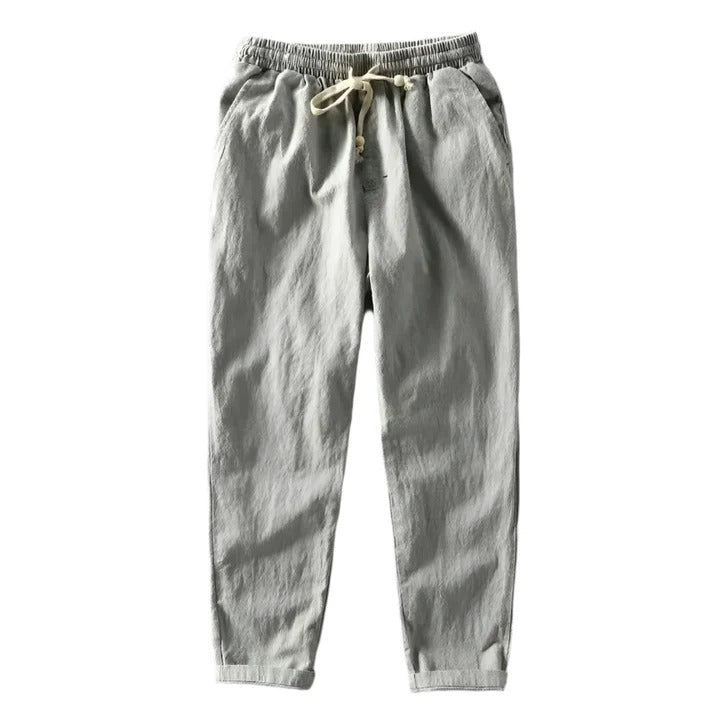 The Pasadena Men’s Casual Linen Drawstring Pants