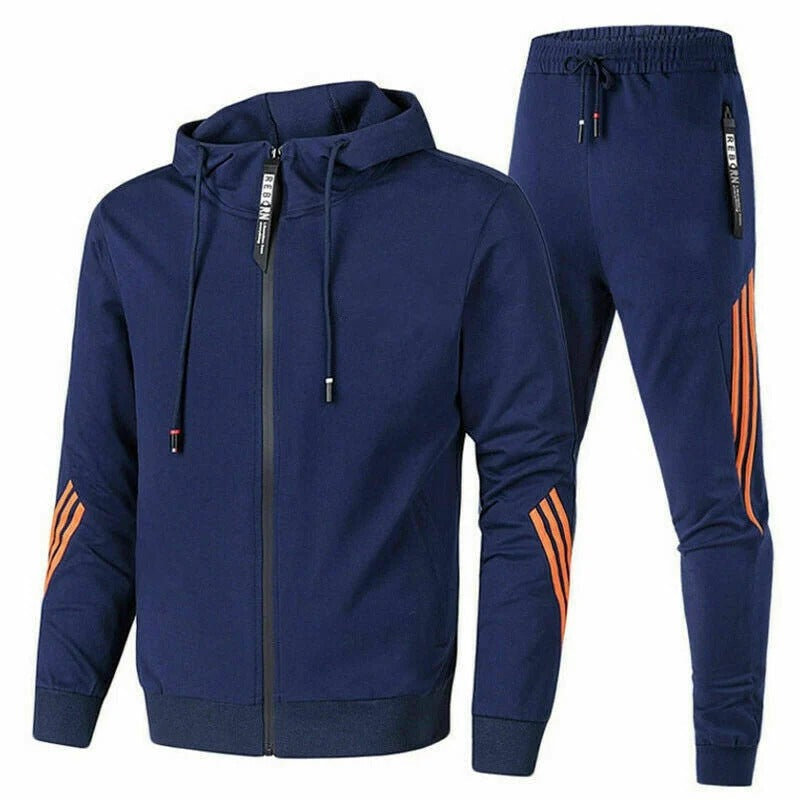 The Livermore Men's Zip Up Hoodie & Jogger Tracksuit Set