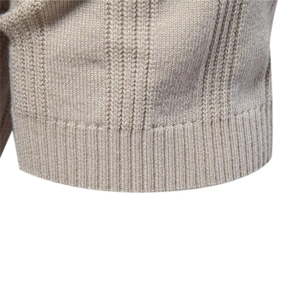The Berkeley Men's Vertical Stripe Knit Polo Shirt