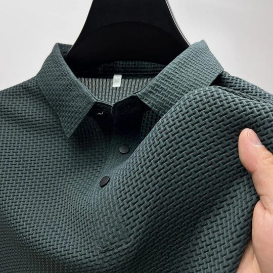 The Verbania Men's Trendy Knit Polo Shirt