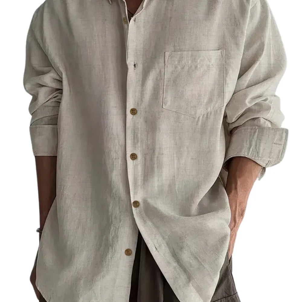 The Calabasas Men’s Lightweight Relaxed Fit Summer Shirt