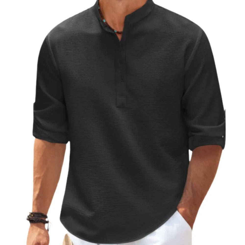 The Malcesine Men's Half Sleeve Collar Polo Shirt
