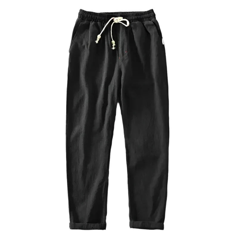 The Pasadena Men’s Casual Linen Drawstring Pants