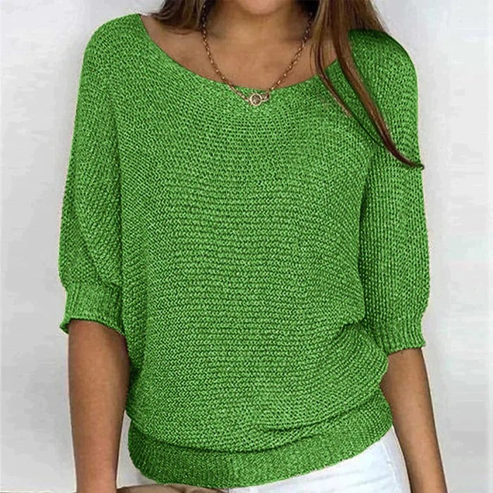 Women's Trendy Relaxed Knit Sweater