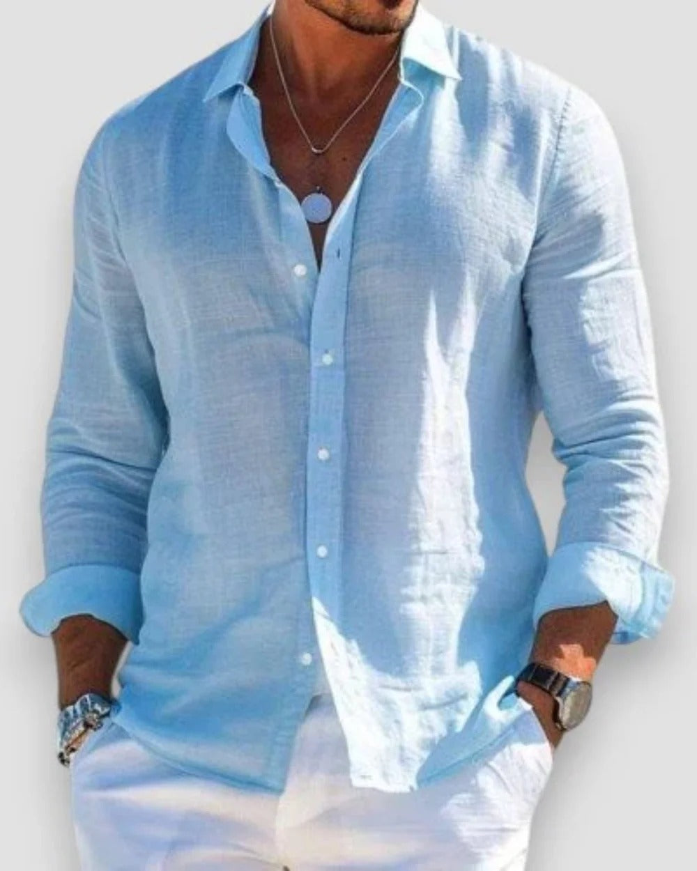 The Jupiter Men’s Relaxed Fit Summer Shirt