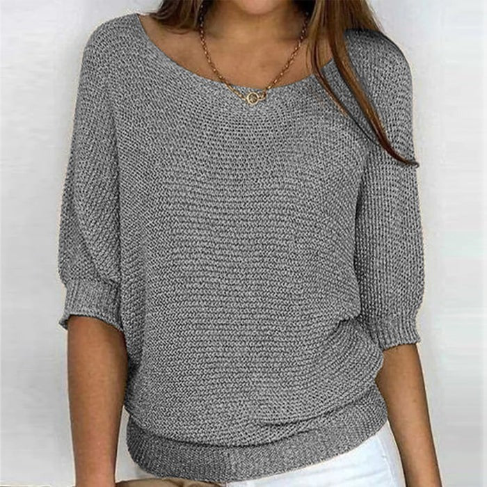 Women's Trendy Relaxed Knit Sweater