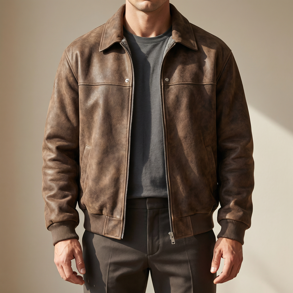 Men's Lambskin Leather Jacket