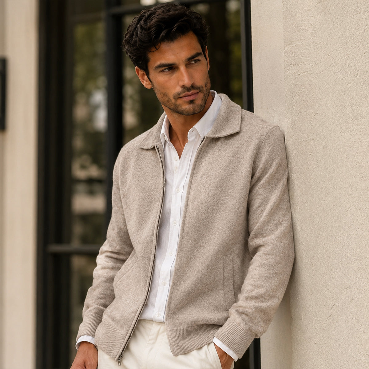 The Timberland Cashmere Sweater – Men's Soft Luxury Wool Knit Cardigan