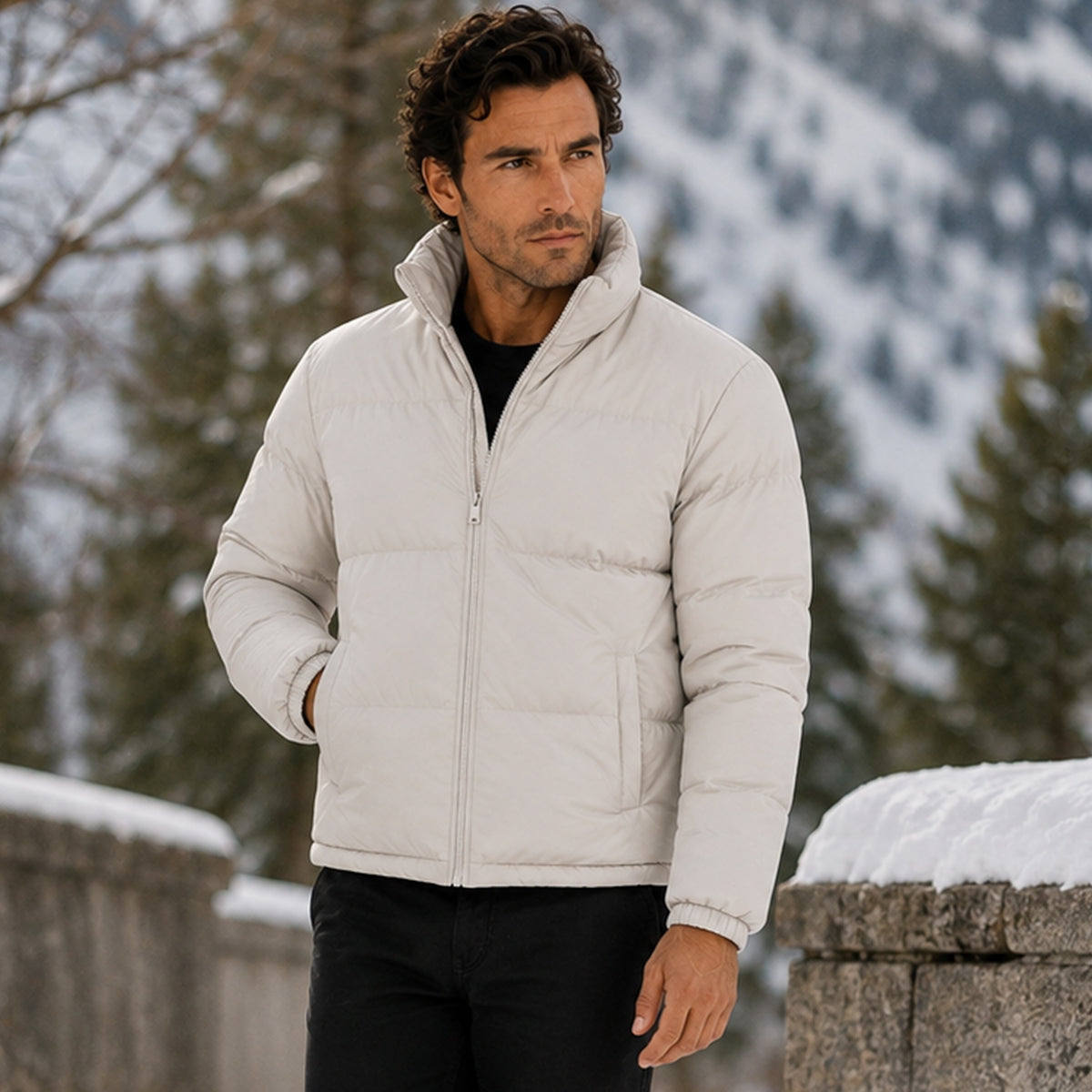 The Verbier Warm Elegant Puffer Jacket for Men - 2026 Limited Edition
