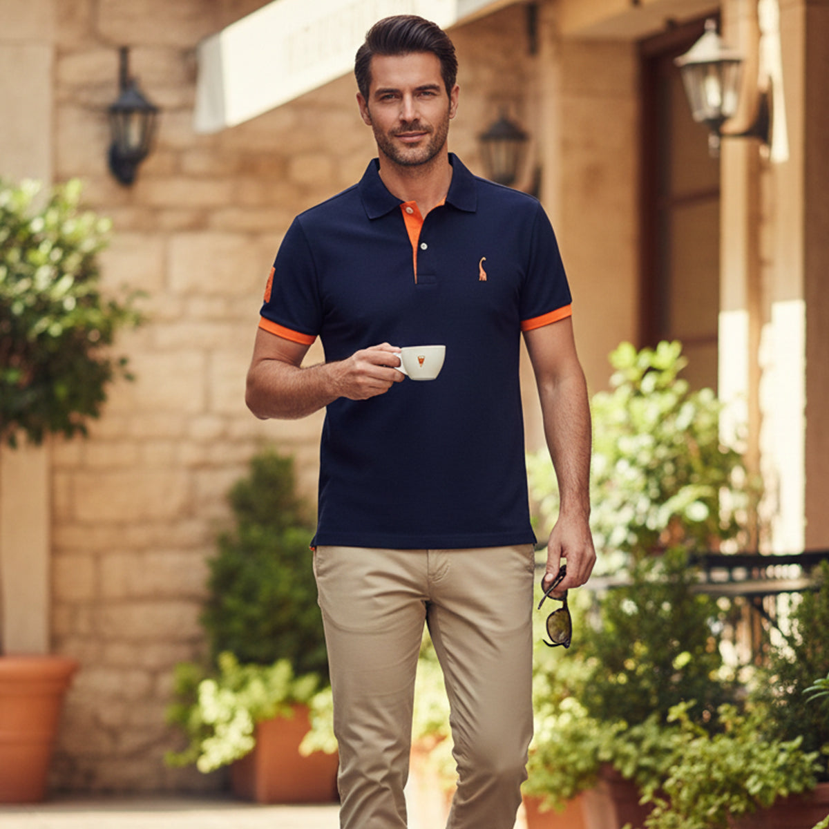 The Ash & Bunker Golf Polo Shirt for Men - Limited Edition