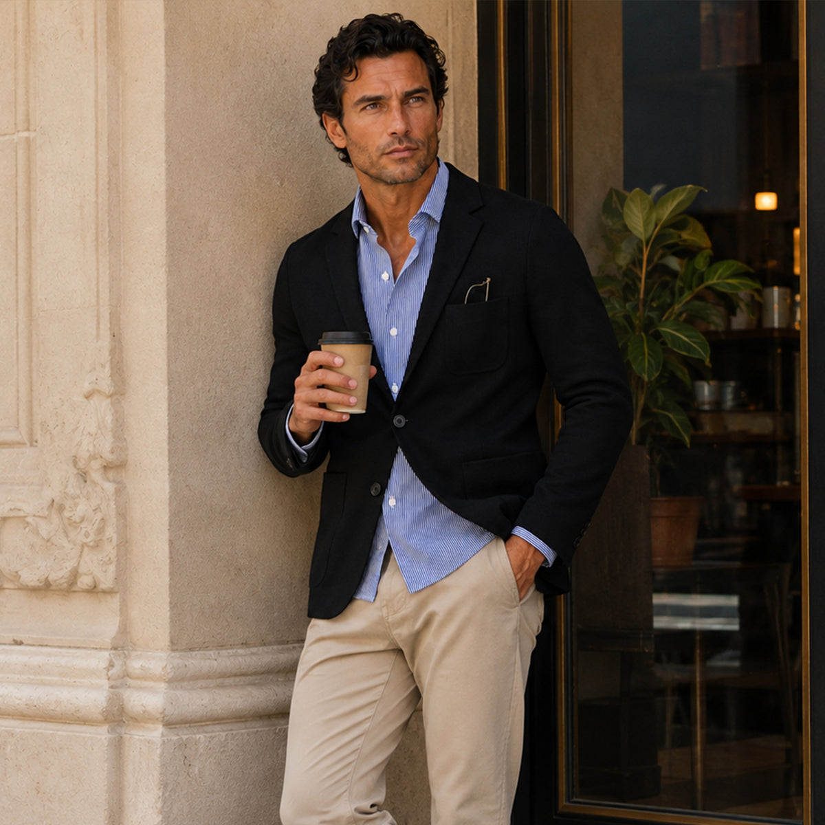 The Corsica Linen Summer Blazer - Wedding Guest Men - Formal Occasions
