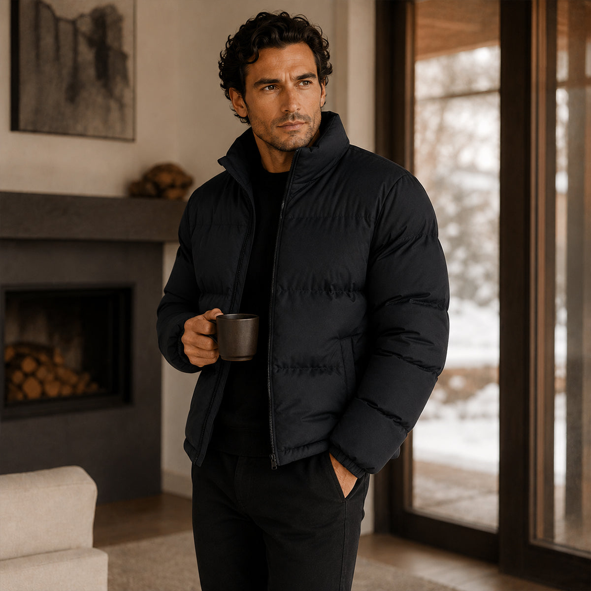 The Verbier Warm Elegant Puffer Jacket for Men - 2026 Limited Edition