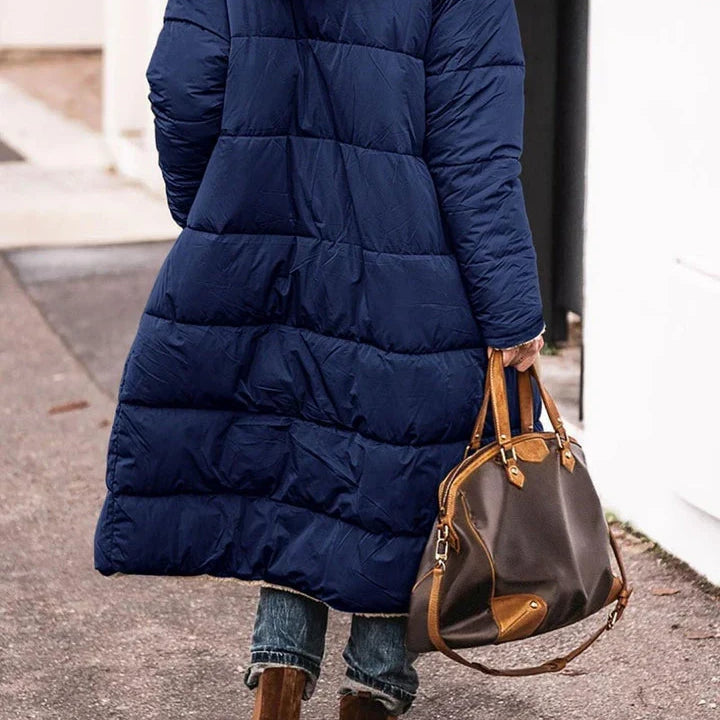 Women's Long Hooded Puffer Coat