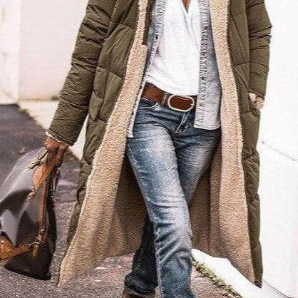 Women's Long Hooded Puffer Coat