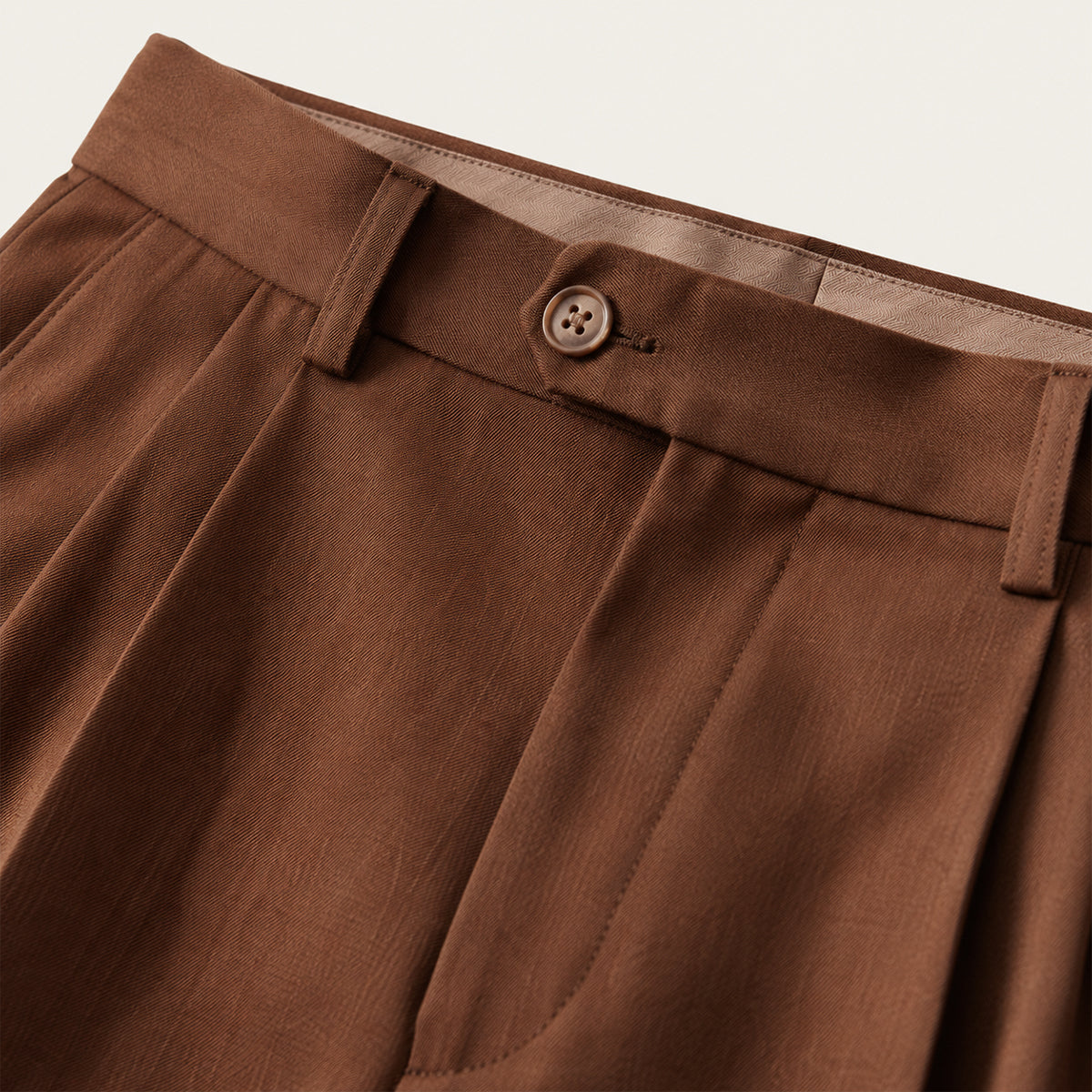 The Riva Garda Men’s High Waist Double Pleated Pants