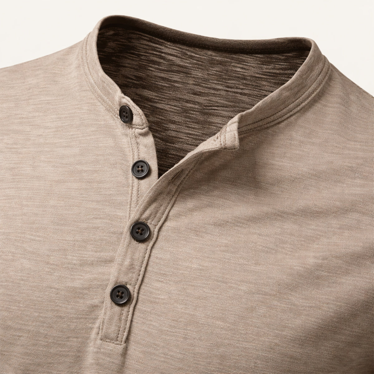 The Windsor Men’s Casual Henley Collar Summer T-Shirt