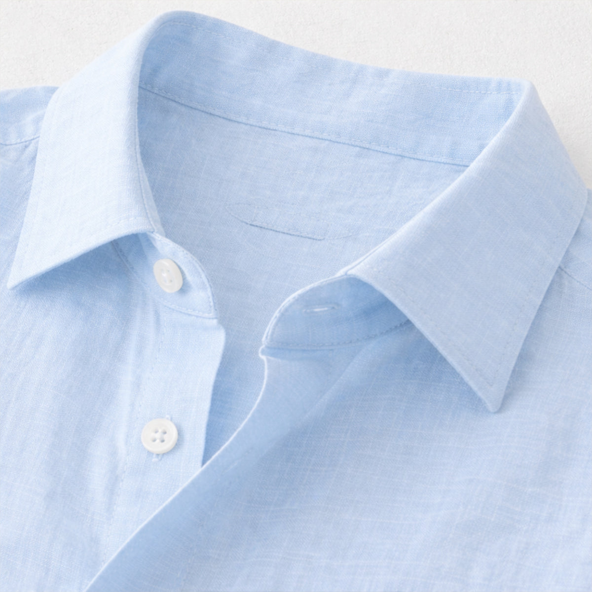The Richmond Men’s Lightweight Cotton Linen Button-Up Shirt