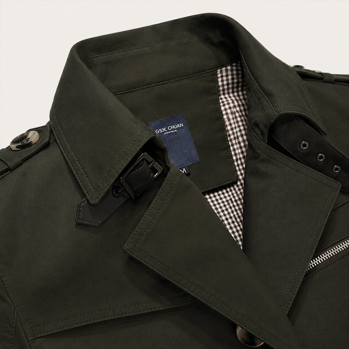 The MauroIcardi Elegant and Stylish Trench Coat for Men