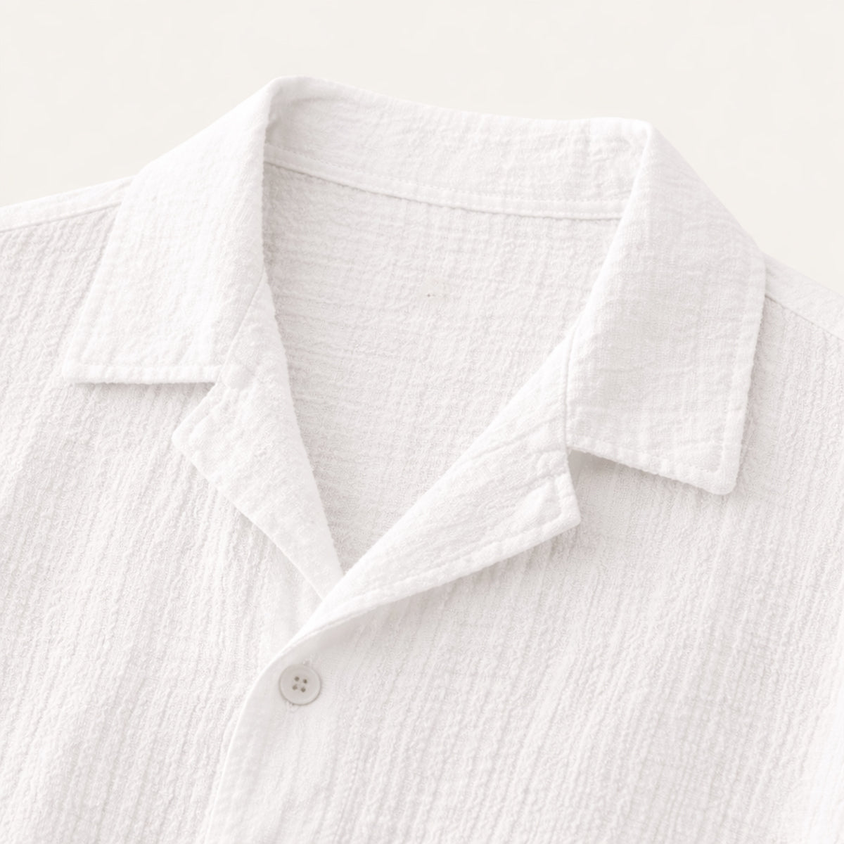 The Oxford Men’s Turn Down Collar Trendy Loose Fit Button-Up Shirt