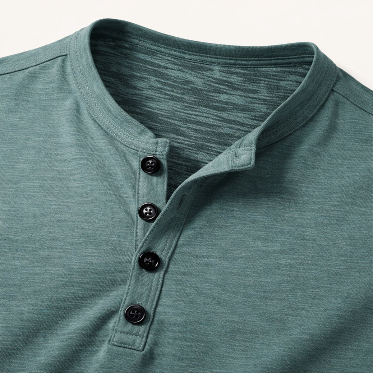 The Bathwick Men’s Breathable Henley Collar Summer T-Shirt