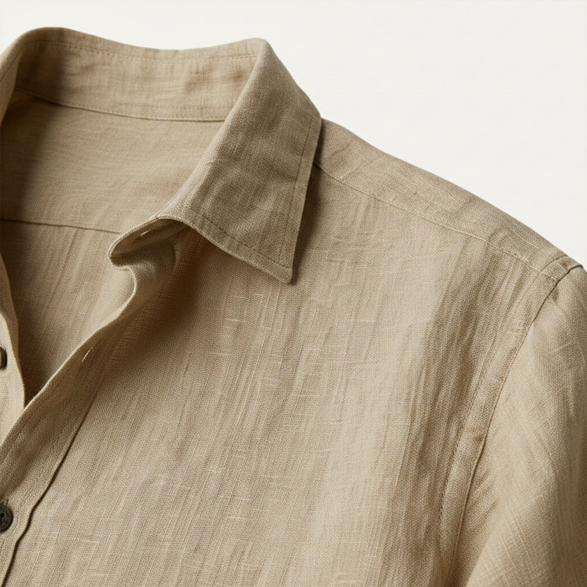 The Zurich Vintage Long Sleeve Linen Shirt for Men