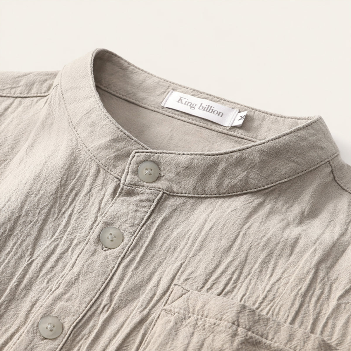 The Inverness Men’s Soft Cotton Linen Henley Shirt