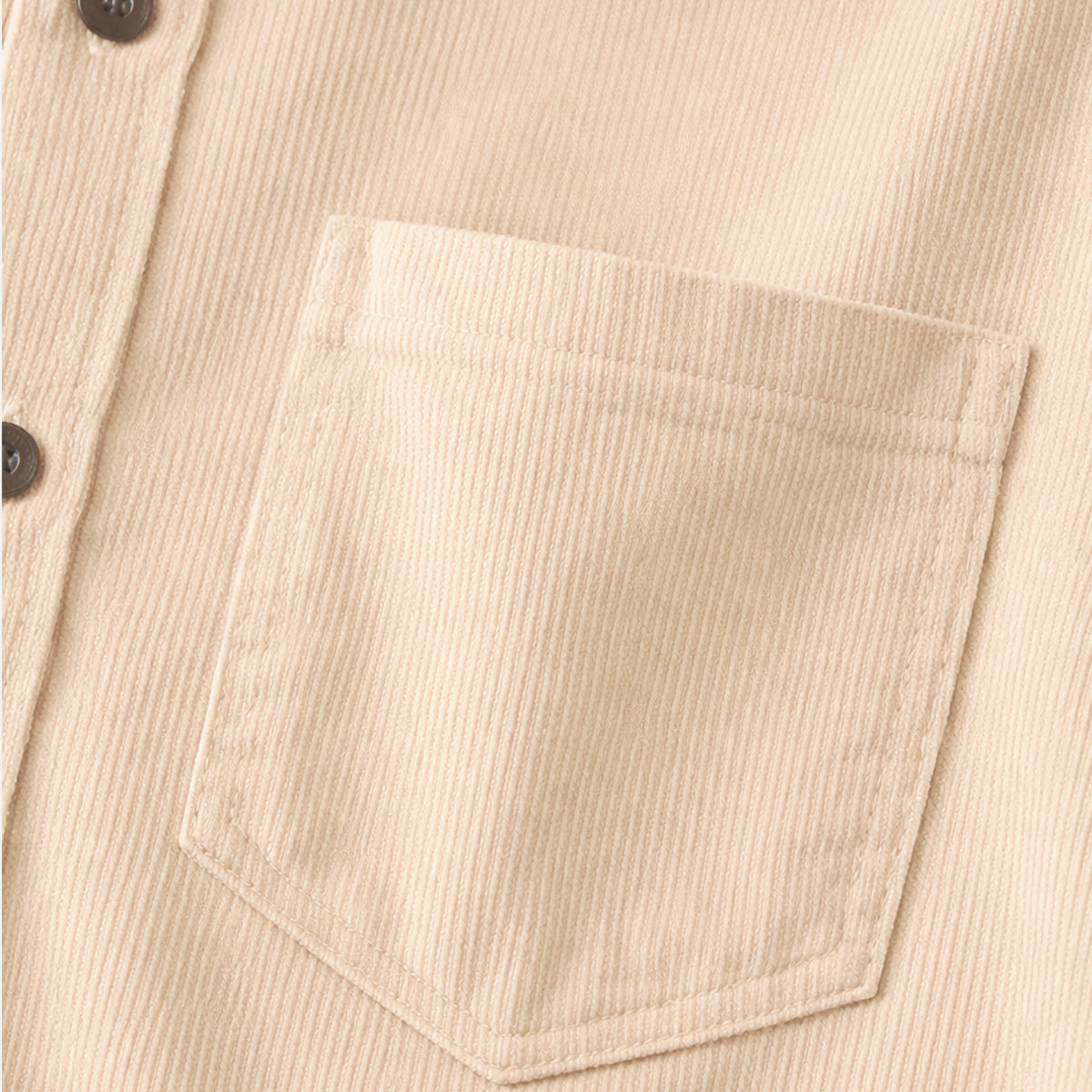 The Appenzell Men’s Solid Colour Casual Corduroy Shirt
