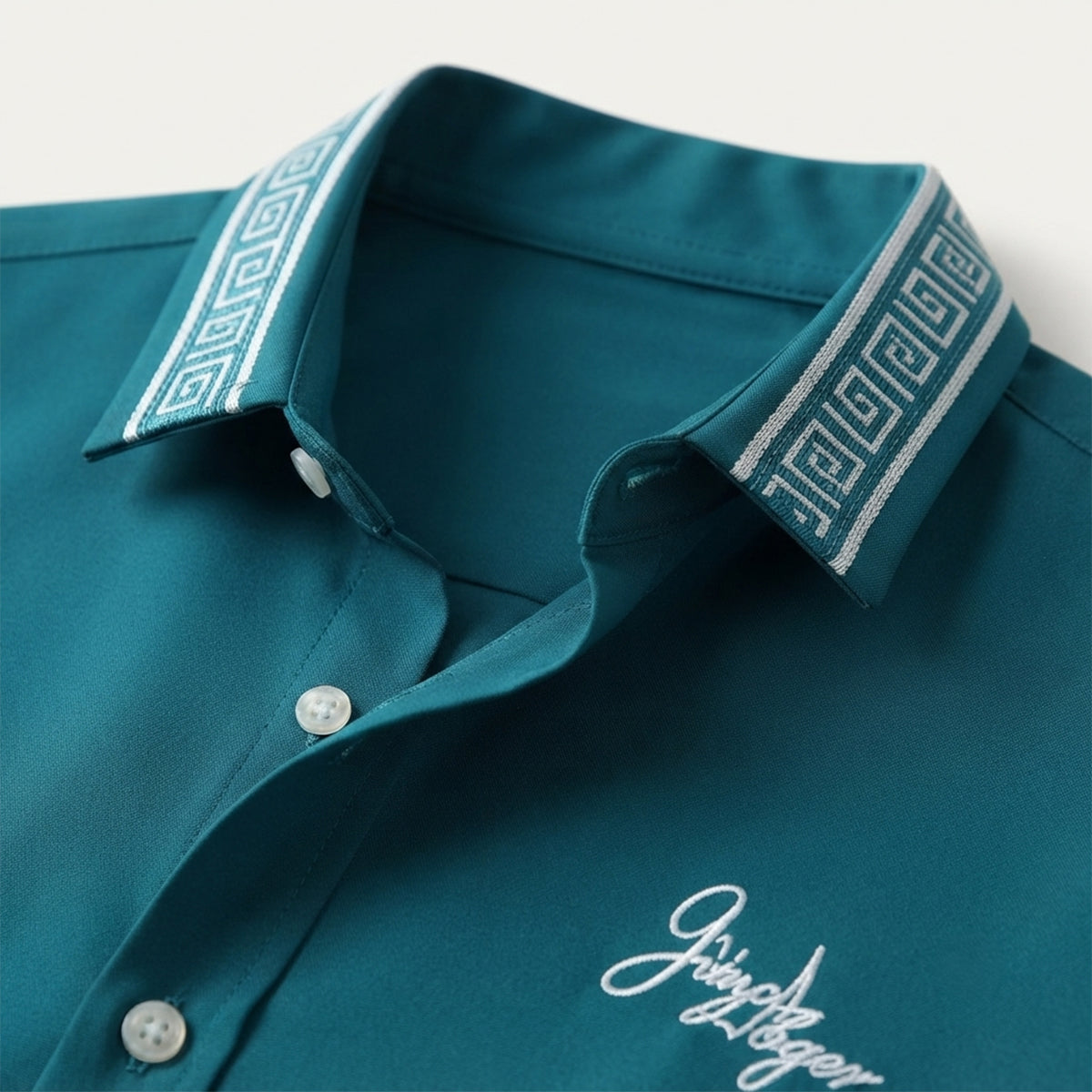 The Stonehill Men’s Retro Print Set – Shirt & Shorts