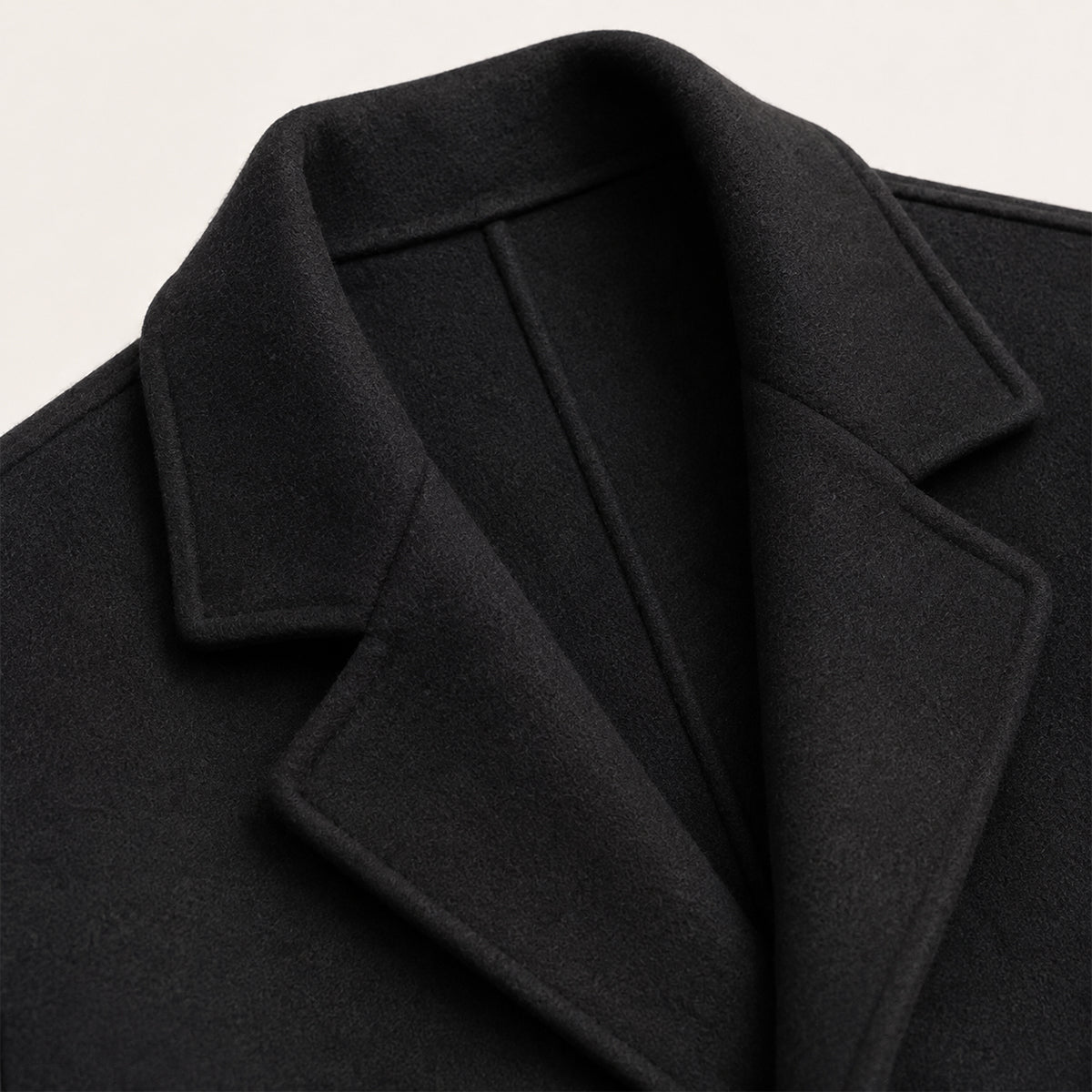The Whitechapel Men's Elegant Camel Wrap Wool Coat with Belt