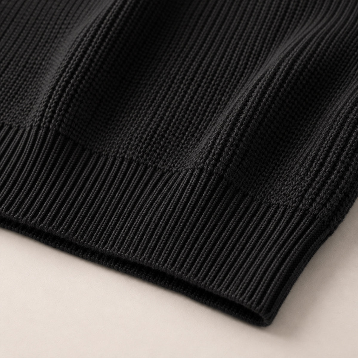 The Siena Men's Half Zip Knit Ribbed Sweater