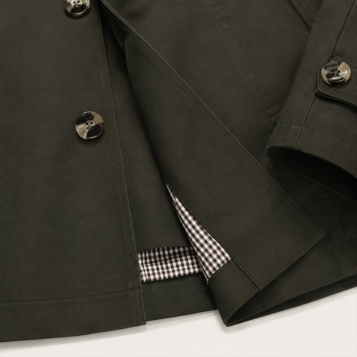 The MauroIcardi Elegant and Stylish Trench Coat for Men